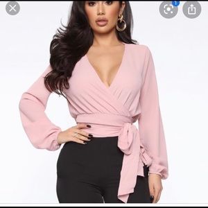 Fashion Nova Little White Lies top